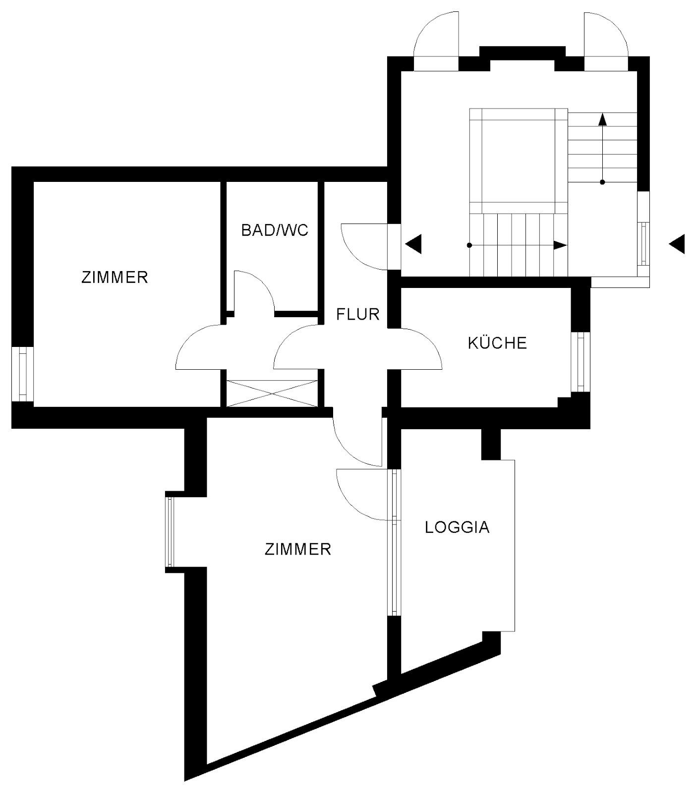 Wohnung zur Miete 424 € 2 Zimmer 62,3 m²<br/>Wohnfläche EG<br/>Geschoss ab sofort<br/>Verfügbarkeit Wismarer Str. 9 Westhagen Wolfsburg 38444