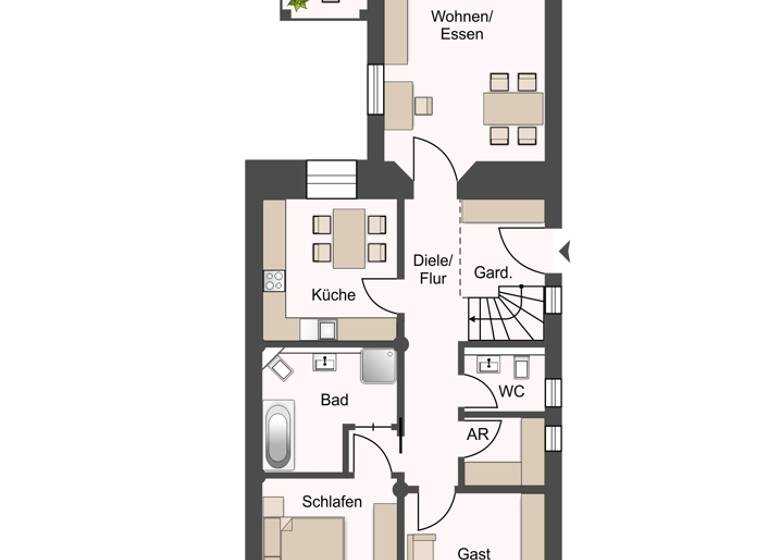 Wohnung zum Kauf 325.000 € 3 Zimmer 97 m² Dillingen Dillingen an der Donau 89407