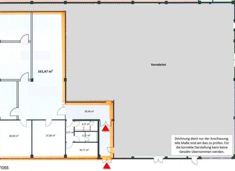 Büro zur Miete provisionsfrei 9,90 € 271 m² Bürofläche teilbar ab 271 m² Kolbermoor 83059