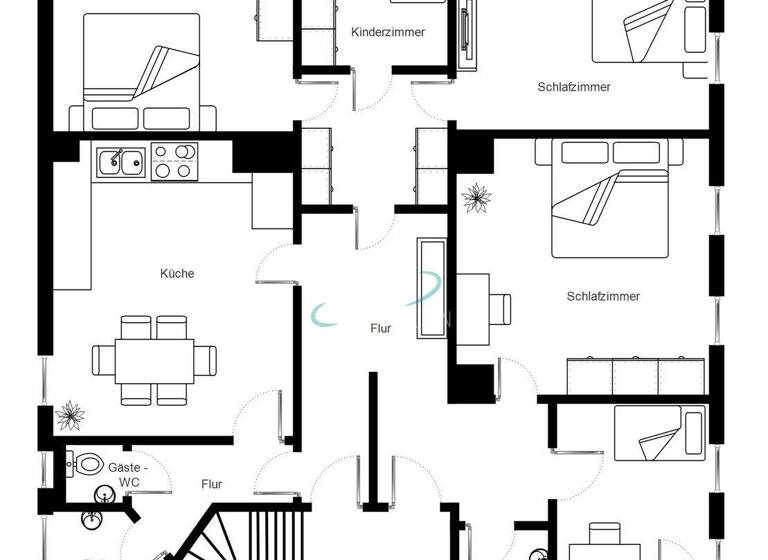 Wohnung zum Kauf 5 Zimmer 143,9 m² West Stuttgart-West 70176
