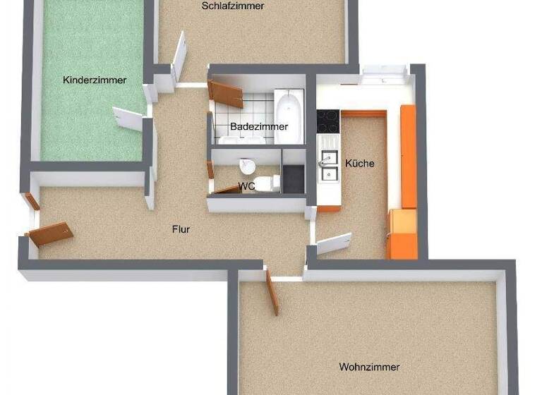 Wohnung zum Kauf 249.000 € 3 Zimmer 81,5 m² frei ab 01.03.2026 Kirchheim 73230