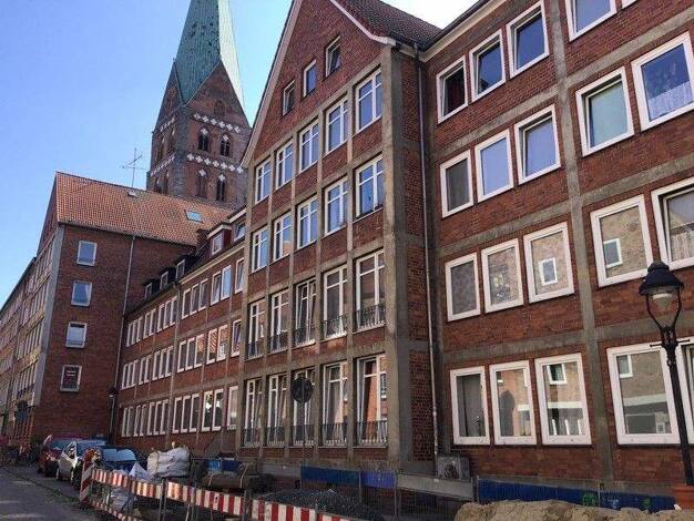 Wohnung zur Miete 645 € 1 Zimmer 38,2 m² frei ab 22.01.2026 Mengstr. 9-11 Innenstadt Lübeck 23552