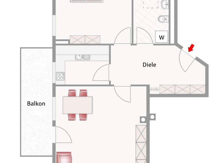 Wohnung zum Kauf 365.000 € 2 Zimmer 70 m² 2. Geschoss Aschau 83229