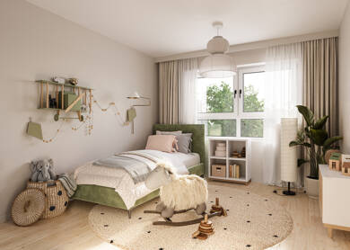 Wohnung zum Kauf - Neubau provisionsfrei als Kapitalanlage geeignet 814.000 € 3 Zimmer 79,5 m² Jagdhornstraße 8 Trudering-Riem München 81827
