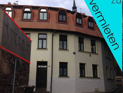 Wohnung zur Miete 320 € 2 Zimmer 49,3 m² 2. Geschoss Vikariatsgasse 7 Lutherstadt Eisleben Eisleben 06295