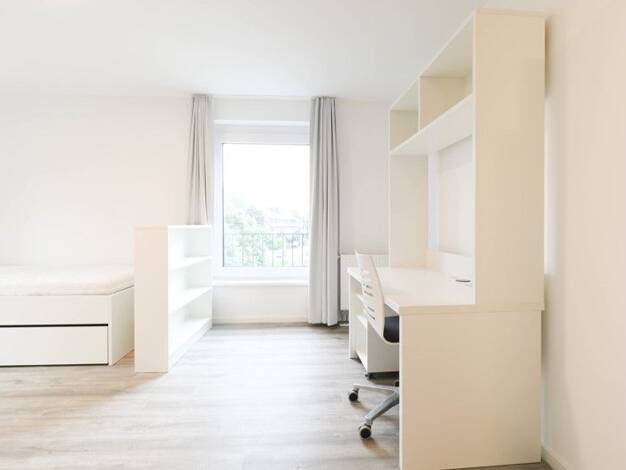 Wohnung zur Miete 626 € 1 Zimmer 25,9 m² 2. Geschoss frei ab 01.01.2026 Heinrichstraße 83 Mörsenbroich Düsseldorf-Düsseltal 40239