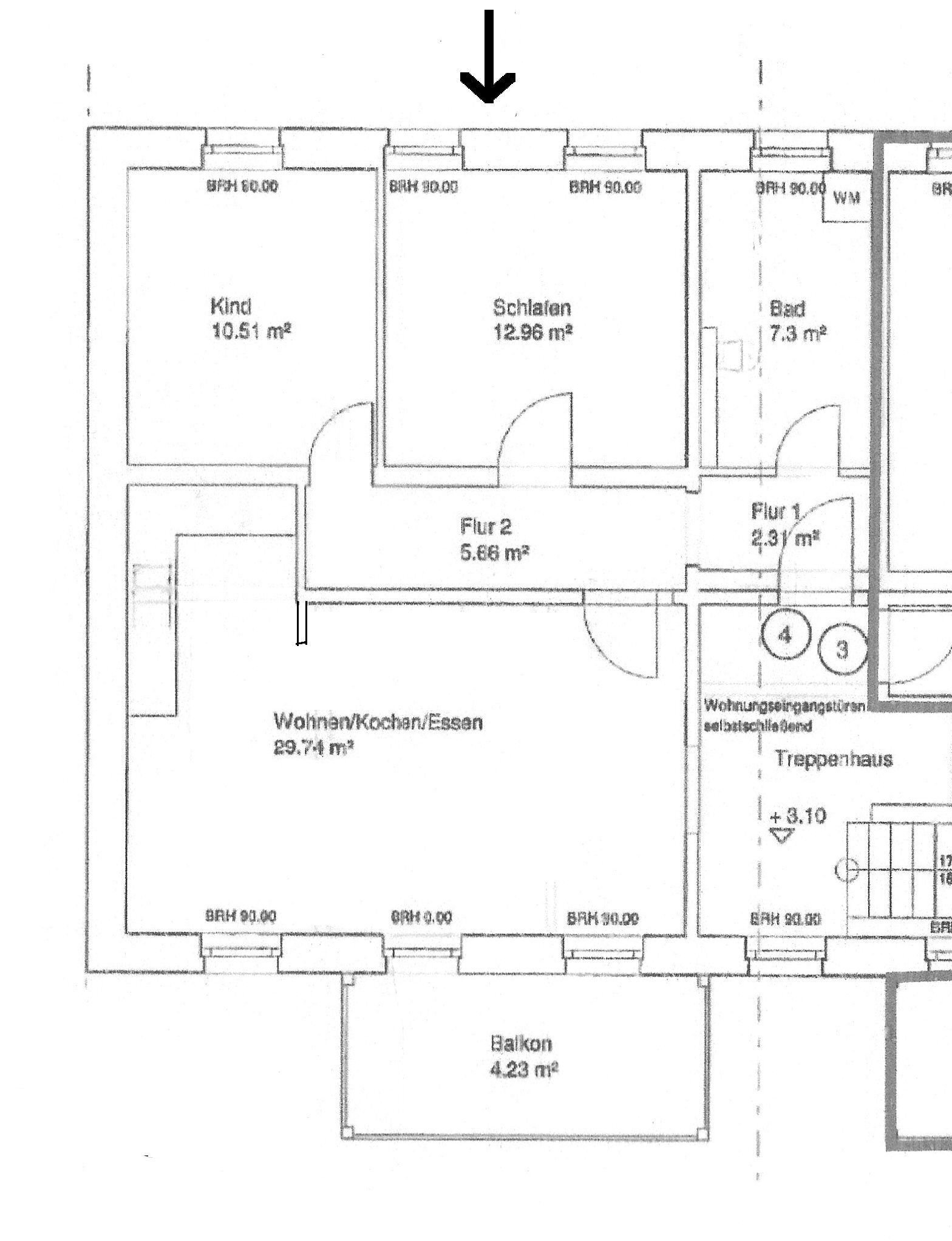 Wohnung zur Miete 490 € 3 Zimmer 73 m²<br/>Wohnfläche 1.<br/>Geschoss Bahnhofstraße Radeberg Radeberg 01454