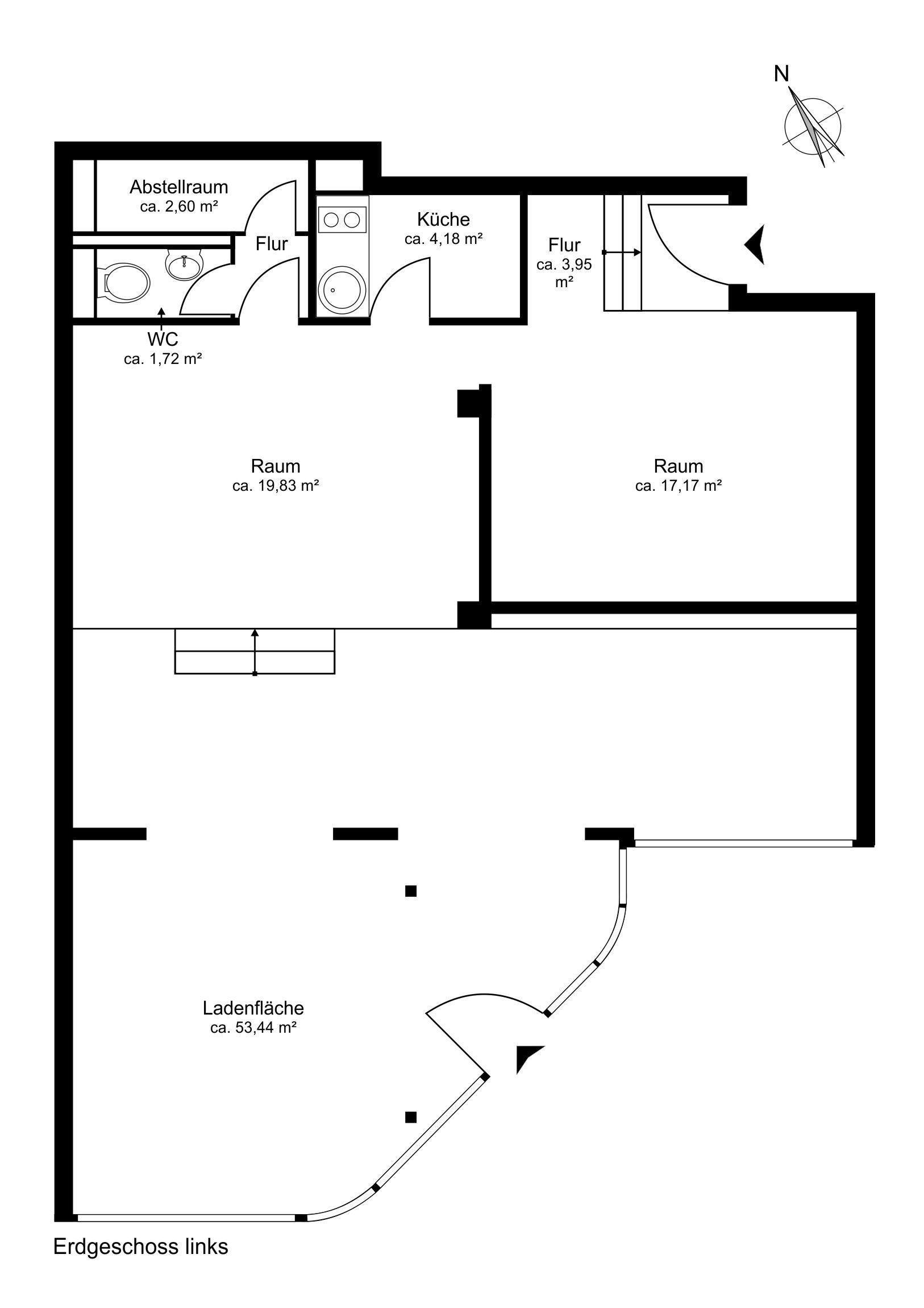 Verkaufsfläche zum Kauf provisionsfrei 599.000 € 102,9 m²<br/>Verkaufsfläche Weidenallee 54 Eimsbüttel Hamburg 20357