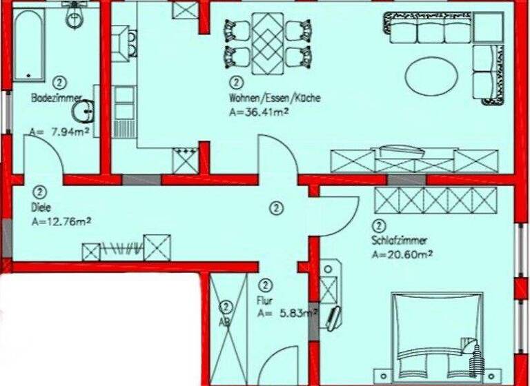 Wohnung zum Kauf 199.000 € 2 Zimmer 83 m² EG Drinsahl Nümbrecht / Drinsahl 51588