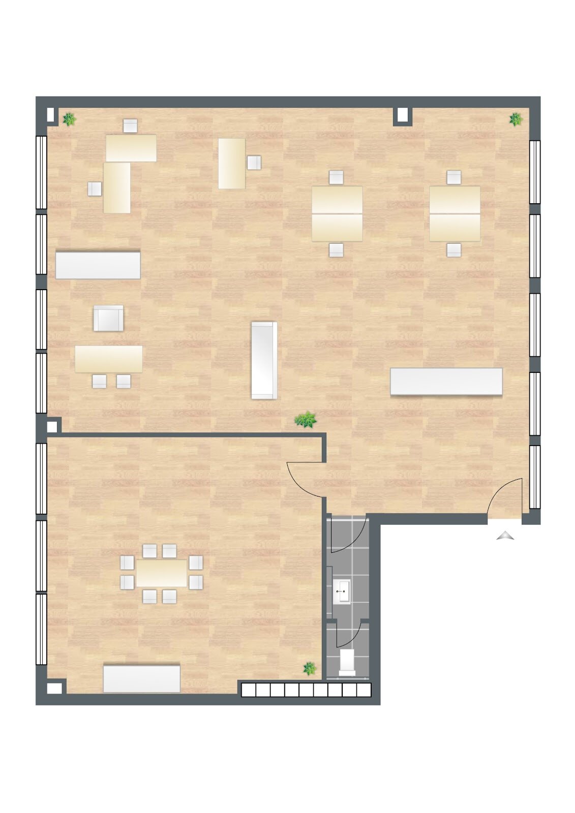 Bürogebäude zur Miete provisionsfrei 950 € 127 m²<br/>Bürofläche Alte Freiheit 3 Elberfeld - Mitte Wuppertal 42103