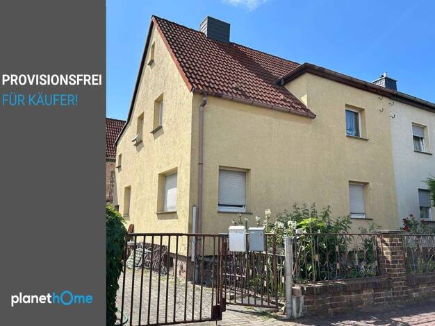 Doppelhaushälfte zum Kauf provisionsfrei 73.946 € 5 Zimmer 115 m² 285 m² Grundstück Schkopau 06258