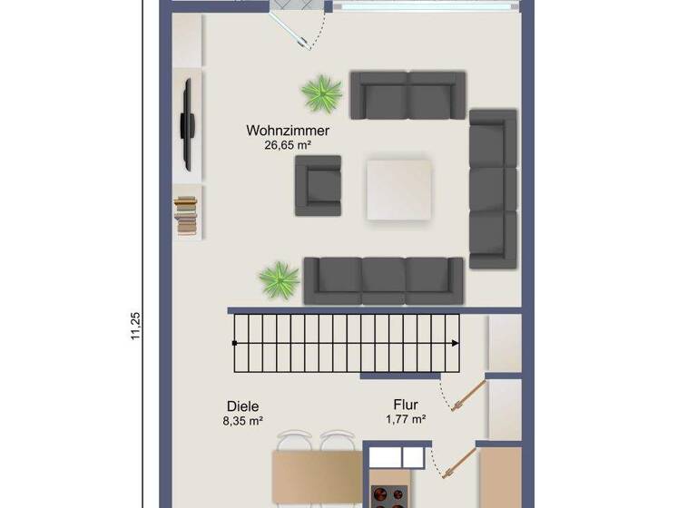 Reihenmittelhaus zum Kauf 510.000 € 4 Zimmer 124,4 m² 213 m² Grundstück frei ab sofort Poppenreuth Fürth 90765