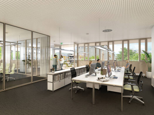 Bürofläche zur Miete 1.986 m² Bürofläche teilbar ab 336 m² Böblingen Böblingen 71032