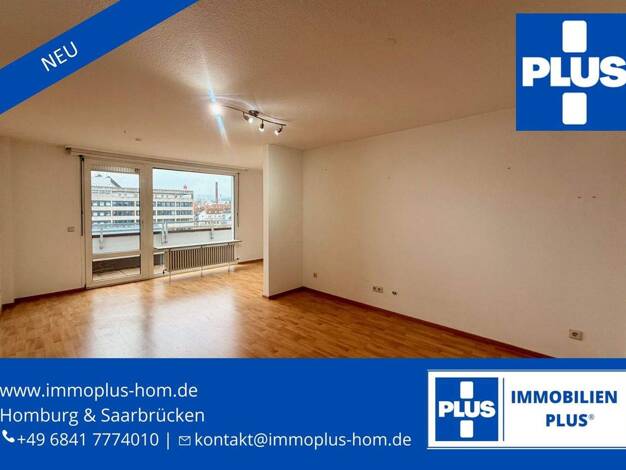 Wohnung zur Miete 690 € 2 Zimmer 50 m² 4. Geschoss Homburg 66424