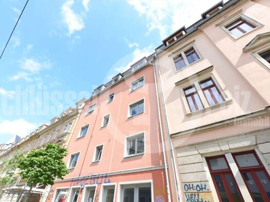 Wohnung zur Miete 420 € 2 Zimmer 46 m² 2. Geschoss frei ab 15.02.2026 Äußere Neustadt Dresden 01099