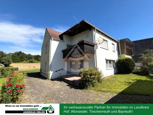 Doppelhaushälfte zum Kauf 86.000 € 4 Zimmer 161 m² 356 m² Grundstück Wunsiedel Wunsiedel 95632