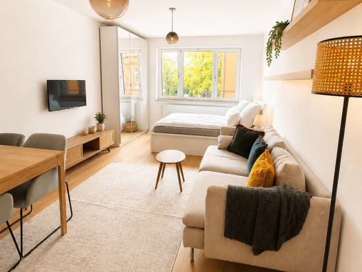 Wohnung zur Miete 810 € 1 Zimmer 26 m² 1. Geschoss Schnieglinger Straße 57 St Johannis Nürnberg 90419