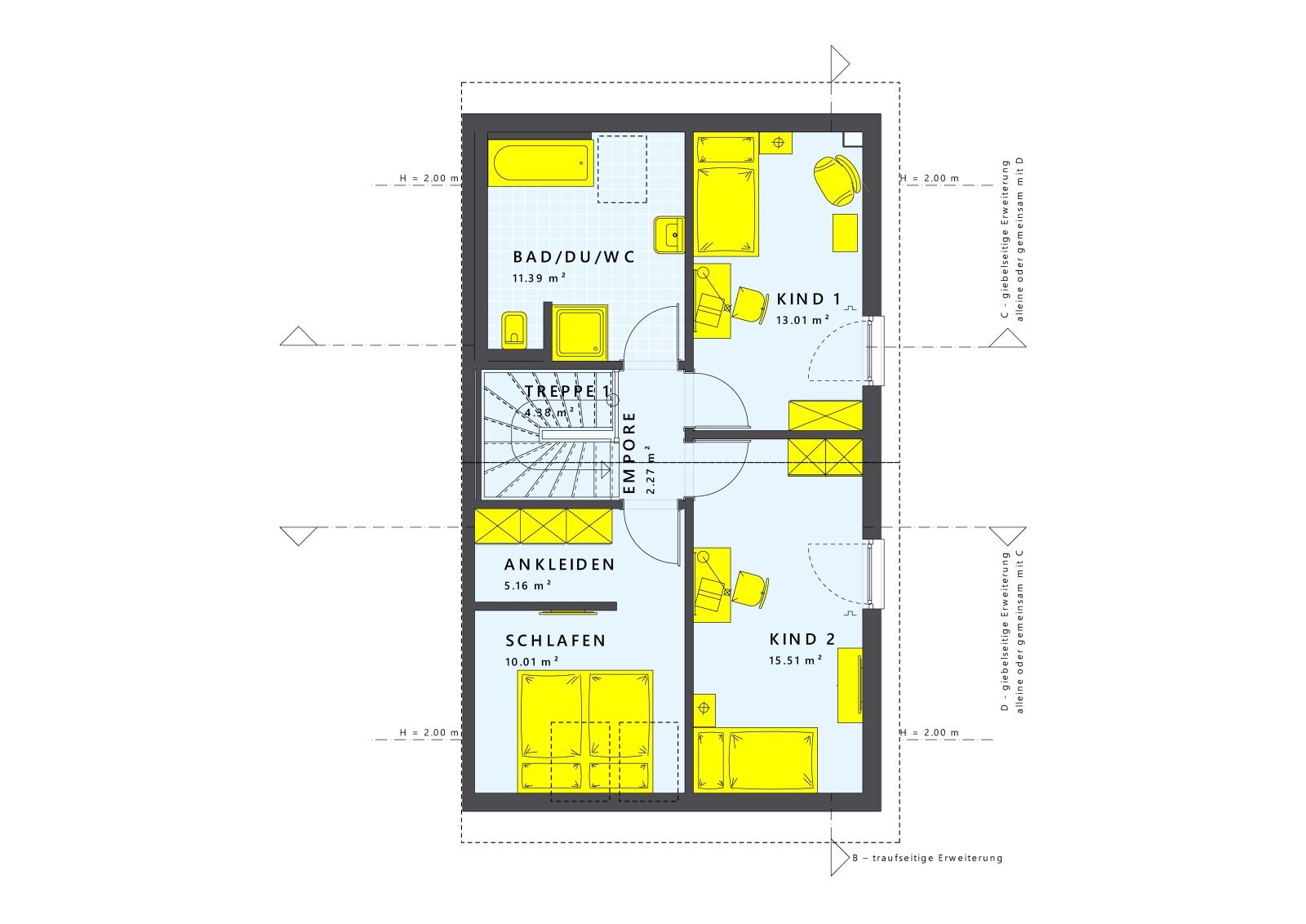 Doppelhaushälfte zum Kauf provisionsfrei 654.600 € 5 Zimmer 124 m²<br/>Wohnfläche 284 m²<br/>Grundstück Windenreute Emmendingen 79312