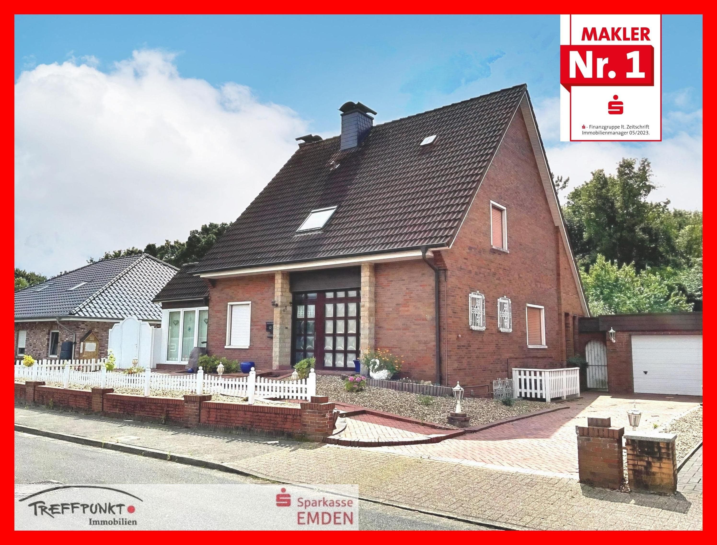 Einfamilienhaus zum Kauf 283.000 € 4,5 Zimmer 143 m²<br/>Wohnfläche 615 m²<br/>Grundstück Larrelt / VW-Siedlung Emden 26723