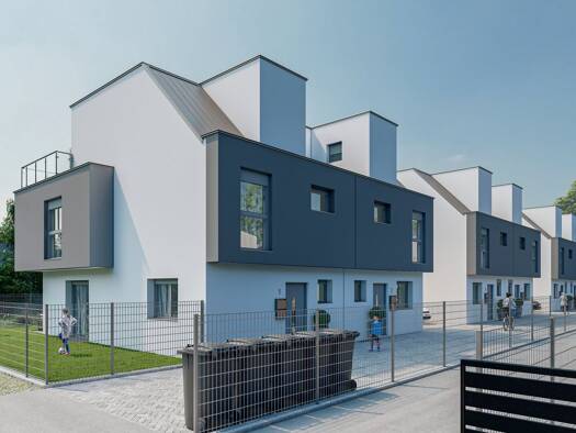 Doppelhaushälfte zum Kauf - Erstbezug 619.900 € 5 Zimmer 138 m² 180 m² Grundstück Haffnergasse Wien 1220