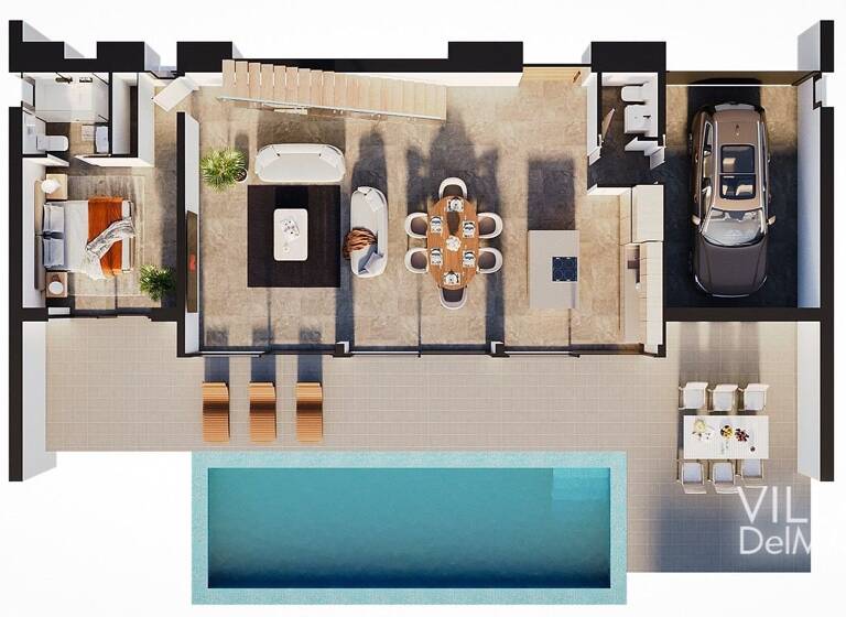 Haus zum Kauf - Erstbezug provisionsfrei 1.099.000 € 4 Zimmer 273 m² 1.179 m² Grundstück Partida La Merced Calpe 03710