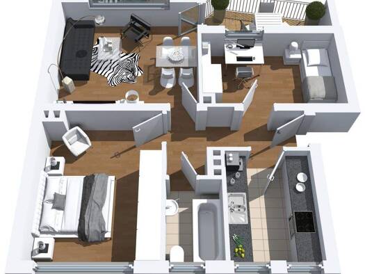 Wohnung zur Miete 479 € 3 Zimmer 56,1 m² EG frei ab 12.12.2025 Honkenbergstraße 48 Horsthausen Herne 44628