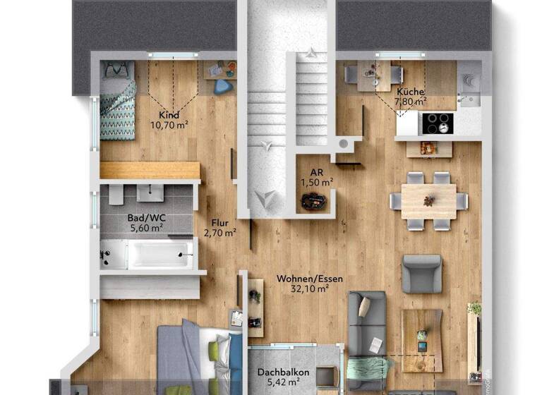 Wohnung zum Kauf 259.000 € 3 Zimmer 79 m² St Ilgen Leimen 69181