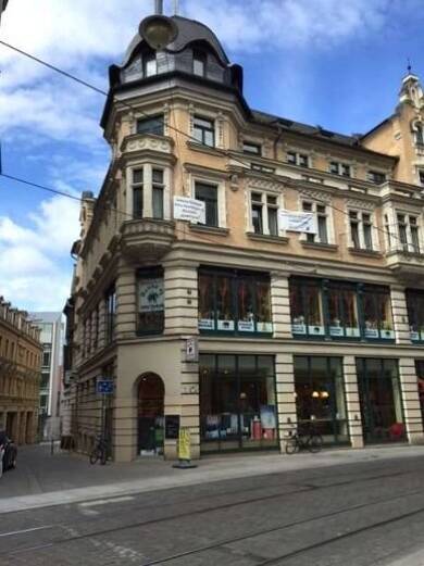 Wohnung zur Miete 250 € 1 Zimmer 28,6 m² Dachgeschoss frei ab sofort Große Ulrichstr. 16 Altstadt Halle (Saale) 06108