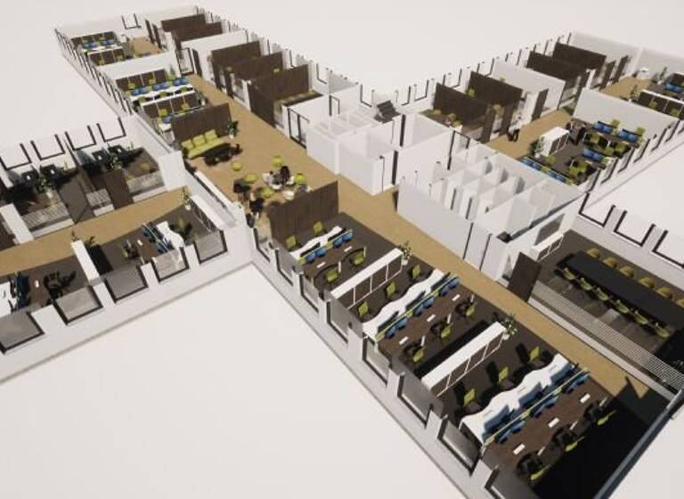 Bürofläche zur Miete provisionsfrei 267 m² Bürofläche Südwestpark 65 Gebersdorf Nürnberg 90449