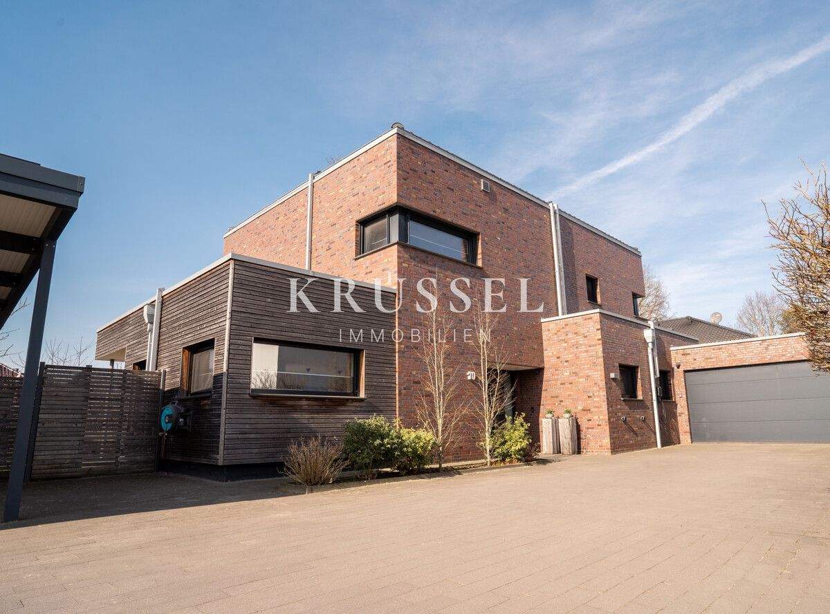 Immobilie in Lünne - NEU: Modernes Architektenhaus mit PV-Anlage, Saunahaus und Doppelgarage auf 1.015 m² Grundstück - Bild 3