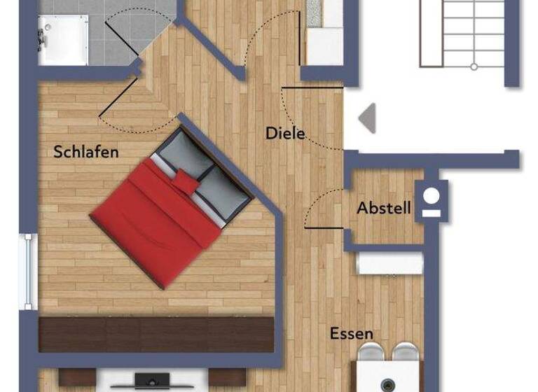 Wohnung zur Miete 587 € 2 Zimmer 69 m² frei ab 01.03.2026 Erbes-Büdesheim 55234