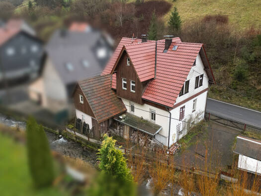 Einfamilienhaus zum Kauf 58.600 € 9 Zimmer 125 m² 364 m² Grundstück Einsiedel Masserberg 98666