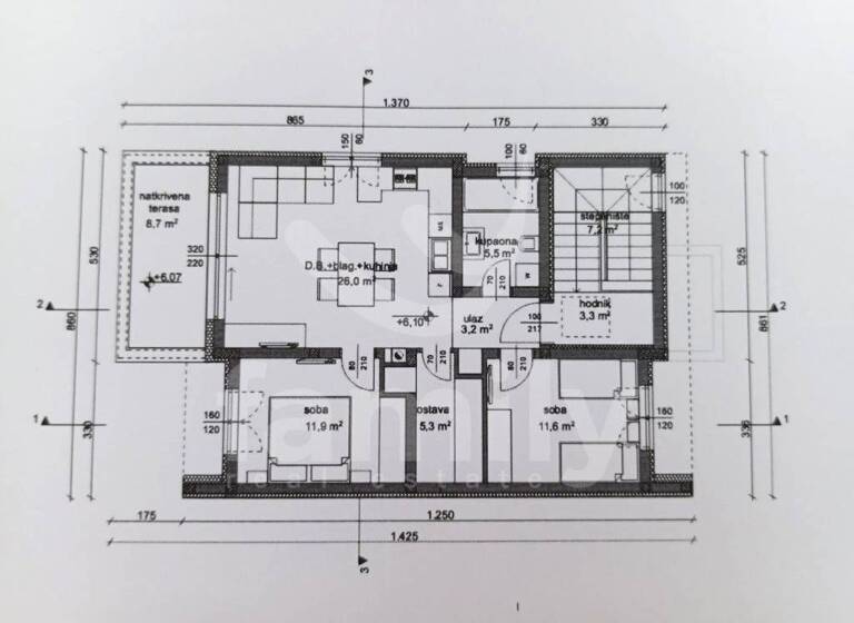 Wohnung zum Kauf 309.000 € 2 Zimmer 76 m² 1. Geschoss Fazana