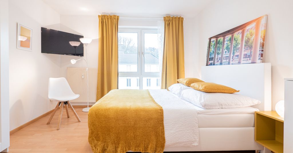 Wohnung zur Miete Wohnen auf Zeit 1.586 € 1 Zimmer 35 m²<br/>Wohnfläche 31.12.2024<br/>Verfügbarkeit Roermonder Straße Ponttor Aachen 52072