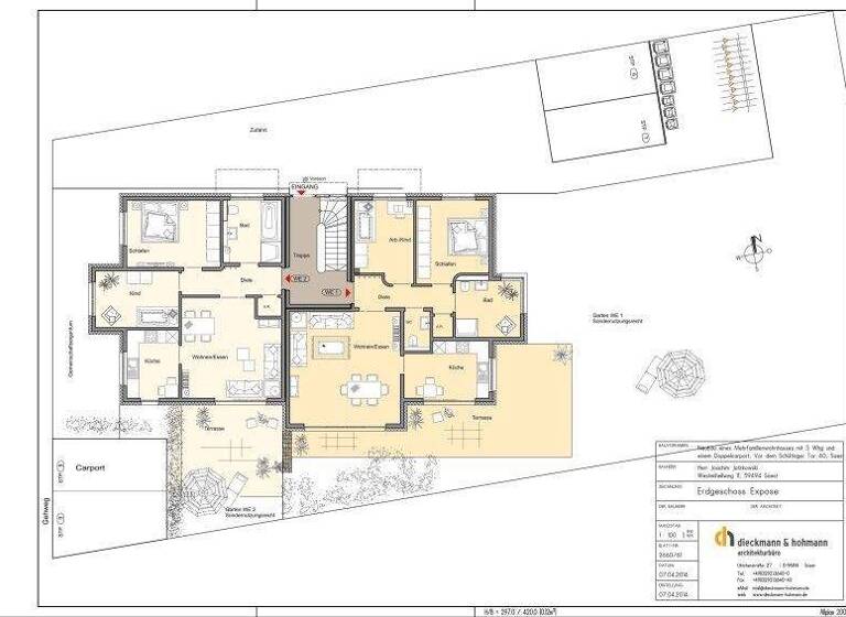Wohnung zum Kauf - Erstbezug 379.900 € 3 Zimmer 91 m² EG Soest 59494