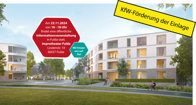 Wohnung zum Kauf provisionsfrei 150.000 € 3,5 Zimmer 104,6 m² 1. Geschoss frei ab sofort Nordend Fulda 36037