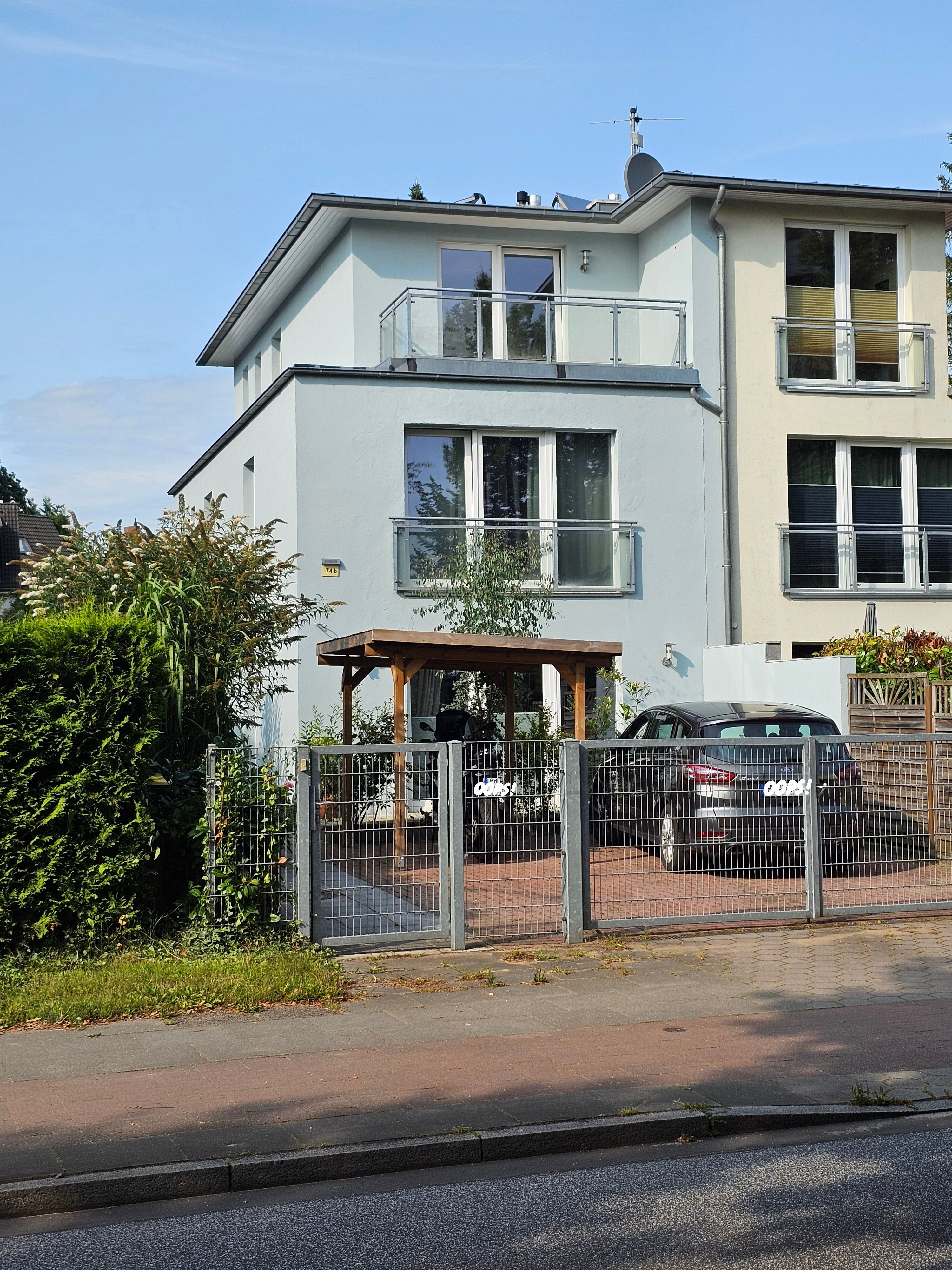 Doppelhaushälfte zum Kauf provisionsfrei 935.000 € 5 Zimmer 148 m²<br/>Wohnfläche 287 m²<br/>Grundstück Gazellenkamp 74B Lokstedt Hamburg 22529