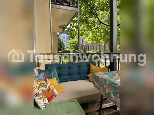 Wohnung zur Miete Tauschwohnung 750 € 3 Zimmer 78 m² EG Südvorstadt Leipzig 04275