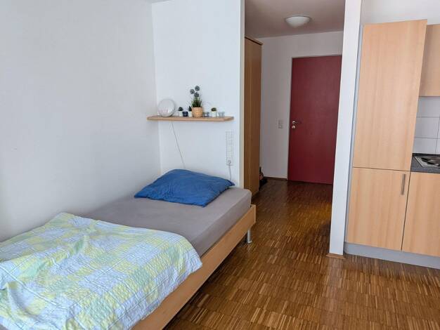 Wohnung zur Miete 660 € 1,5 Zimmer 28 m² EG frei ab 01.12.2026 Virchowstraße 28 Eselsberg Ulm 89075