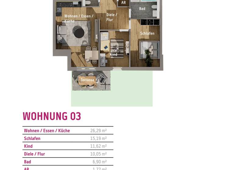 Wohnung zum Kauf 495.300 € 3 Zimmer 78 m² 2 Geschosse frei ab 30.09.2027 Möhrendorfer Straße 44 Alterlangen Erlangen 91056