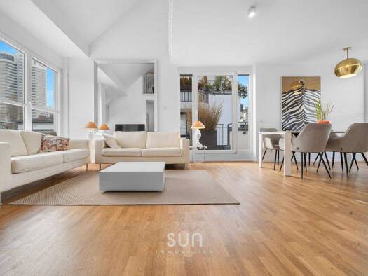 Penthouse zum Kauf 1.099.000 € 4,5 Zimmer 145 m² 2. Geschoss Sachsenhausen Frankfurt am Main 60599
