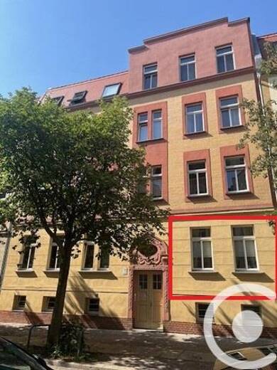 Wohnung zum Kauf provisionsfrei 123.000 € 2 Zimmer 56 m² EG Schönitzstraße 19 Lutherplatz Halle (Saale) 06110