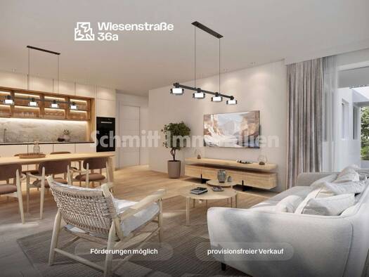 Wohnung zum Kauf - Erstbezug provisionsfrei 699.000 € 4 Zimmer 100,7 m² EG Wiesenstraße 36 a Biebrich Biebrich 65187