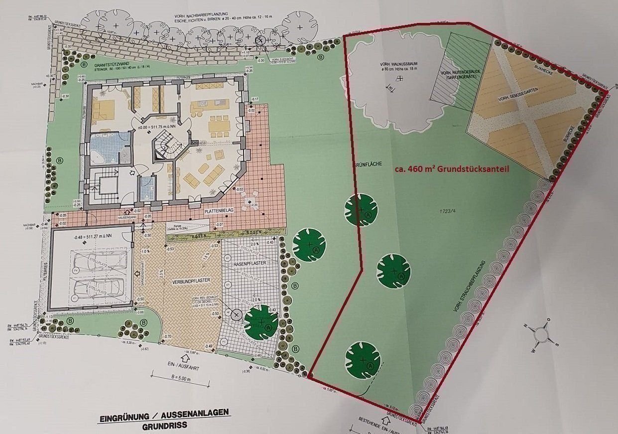 Grundstück zum Kauf 460.000 € 460 m²<br/>Grundstück Hofenerstraße 22 Finsing Finsing 85464