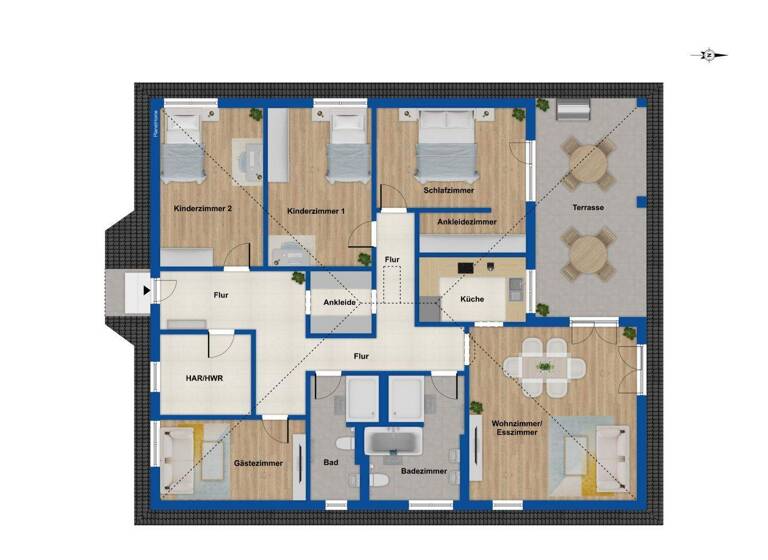 Bungalow zum Kauf 360.000 € 5 Zimmer 140 m² 1.280 m² Grundstück Abtsdorf Lutherstadt Wittenberg 06888