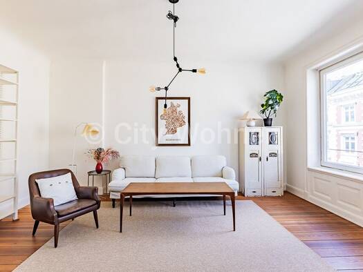 Wohnung zur Miete auf Zeit 2.200 € 3 Zimmer 93 m² frei ab sofort Bremer Reihe St. Georg Hamburg 20099