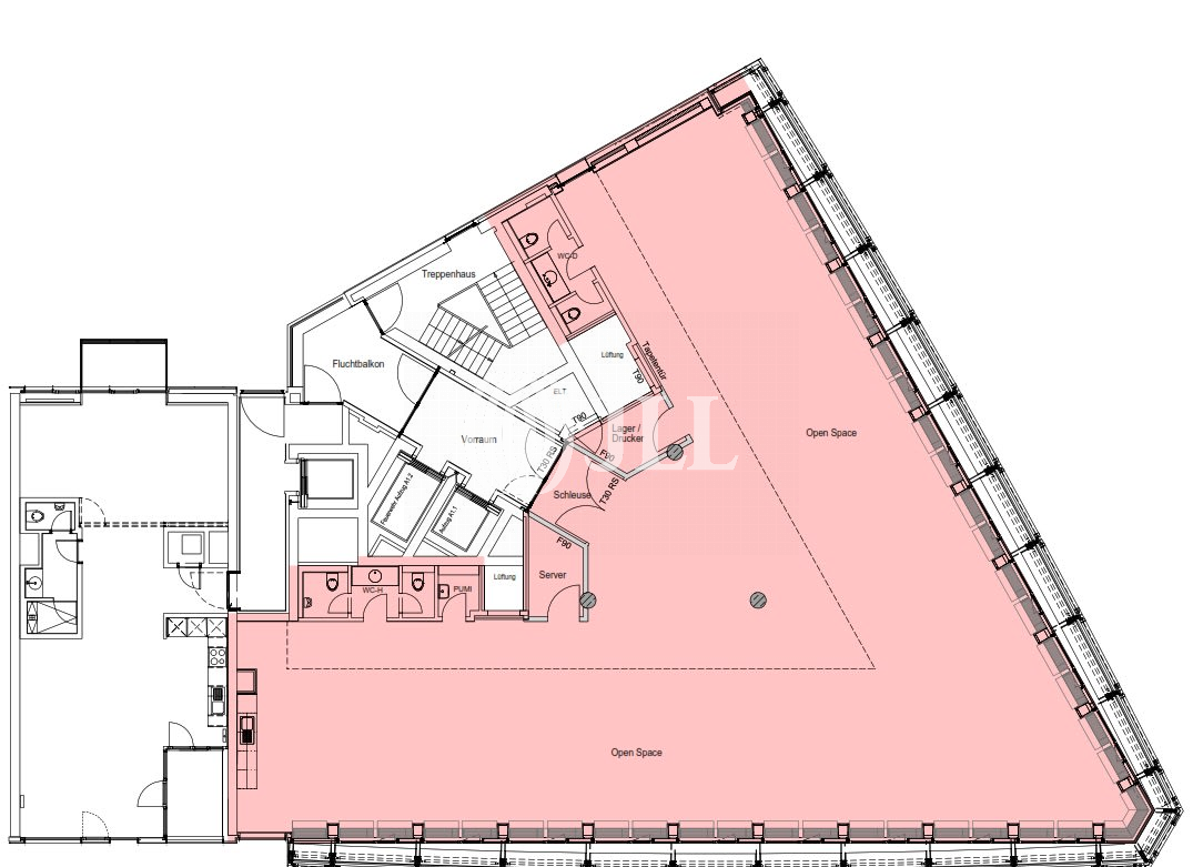 Bürofläche zur Miete provisionsfrei 32 € 1.923,2 m²<br/>Bürofläche ab 176 m²<br/>Teilbarkeit Tiergarten Berlin 10785