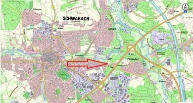 Grundstück zum Kauf 209.500 € 417 m² Grundstück Alte Penzendorfer Straße 62 Schwabach Schwabach 91126