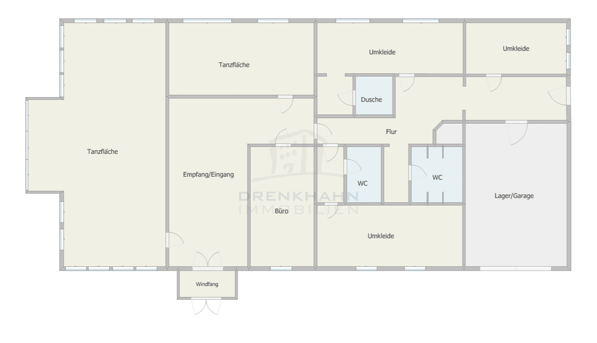 Lagerhalle zum Kauf 413.000 € 336 m²<br/>Lagerfläche Glasewitzer Chaussee 33c Rövertannen Güstrow 18273