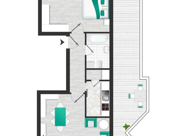 Wohnung zum Kauf 172.000 € 2 Zimmer 66,3 m² 4. Geschoss Buxtehude 21614